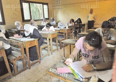 امتحانات الثانوية العامة- تصوير مجدى إبراهيم